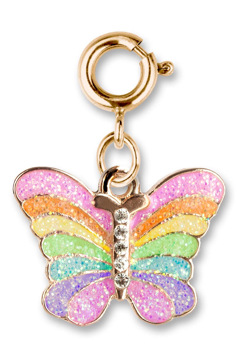Butterfly Charm, Main, color, PINK