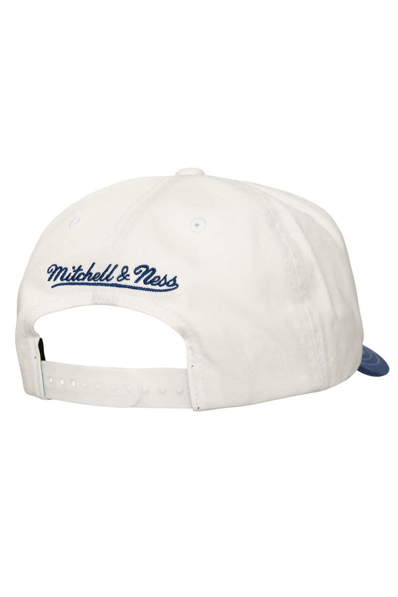 Men's Mitchell & Ness  Blue/White Golden State Warriors Dip Dye Pro Crown Adjustable Hat, Alternate, color, Blue