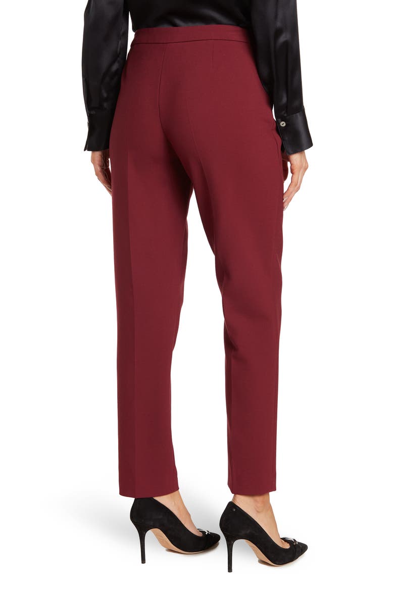 Hugo Boss Slim Fit Tiluna Pants, Alternate, color, MEDIUM RED
