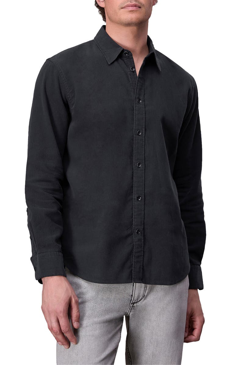 rag & bone Finch Corduroy Button-Up Shirt, Main, color,