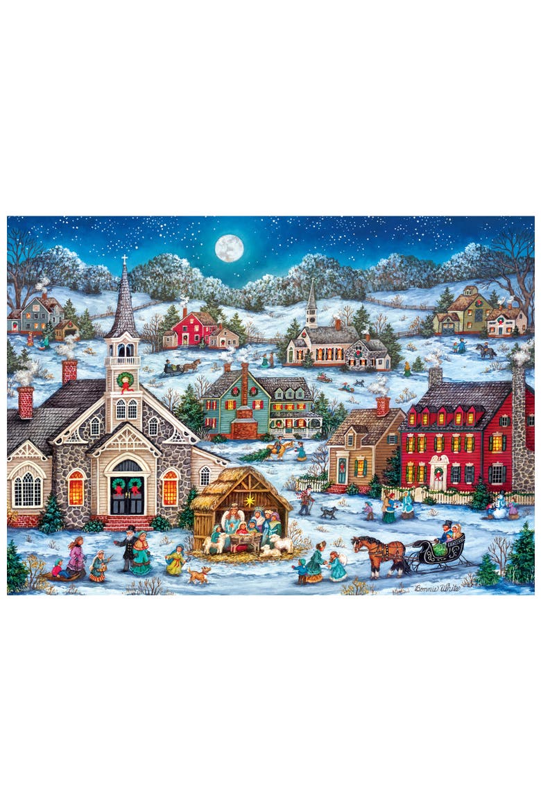 Peace on Earth 1000 Piece Jigsaw Puzzle, Alternate, color, Multicolor