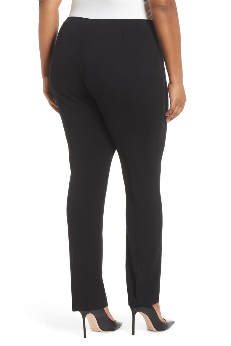 Slim Leg Pants, Alternate, color, BLACK