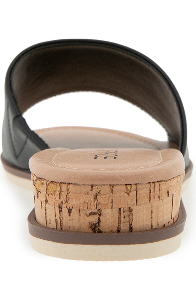 Esprit Delaney Slide Sandal, Alternate, color, Black Pu