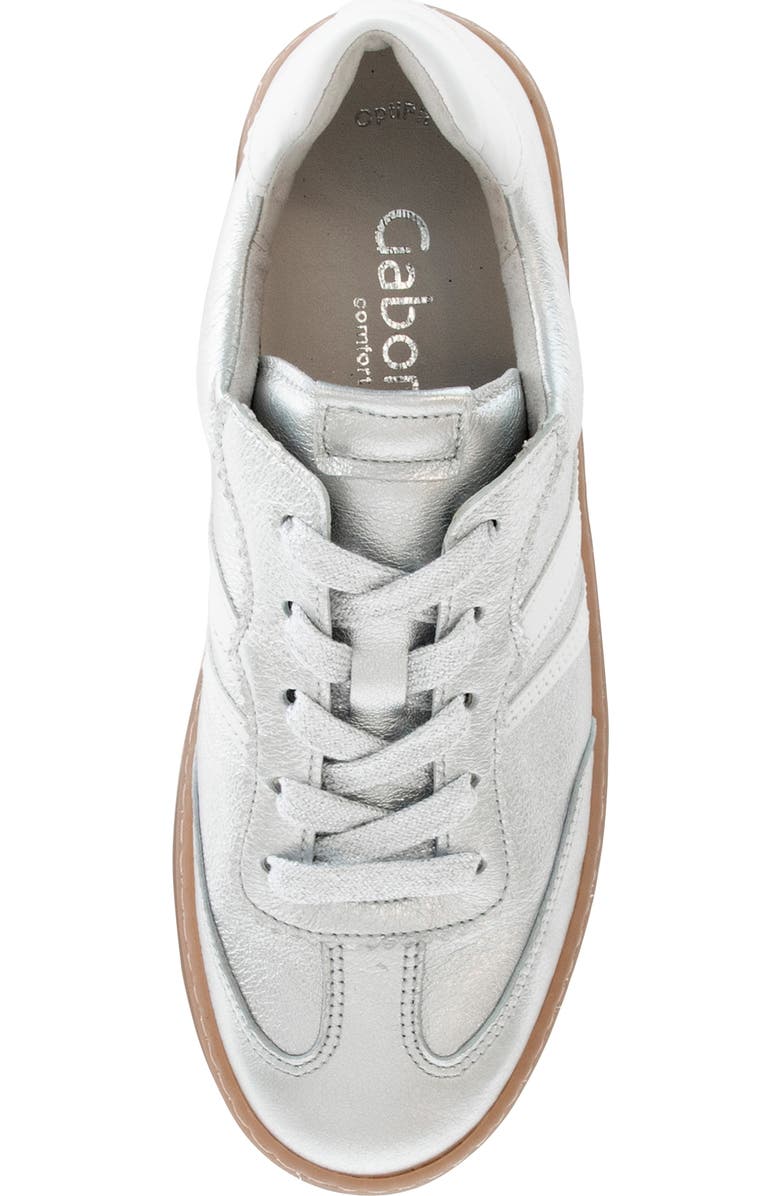 Gabor 66.435 Sneaker, Alternate, color, Silver
