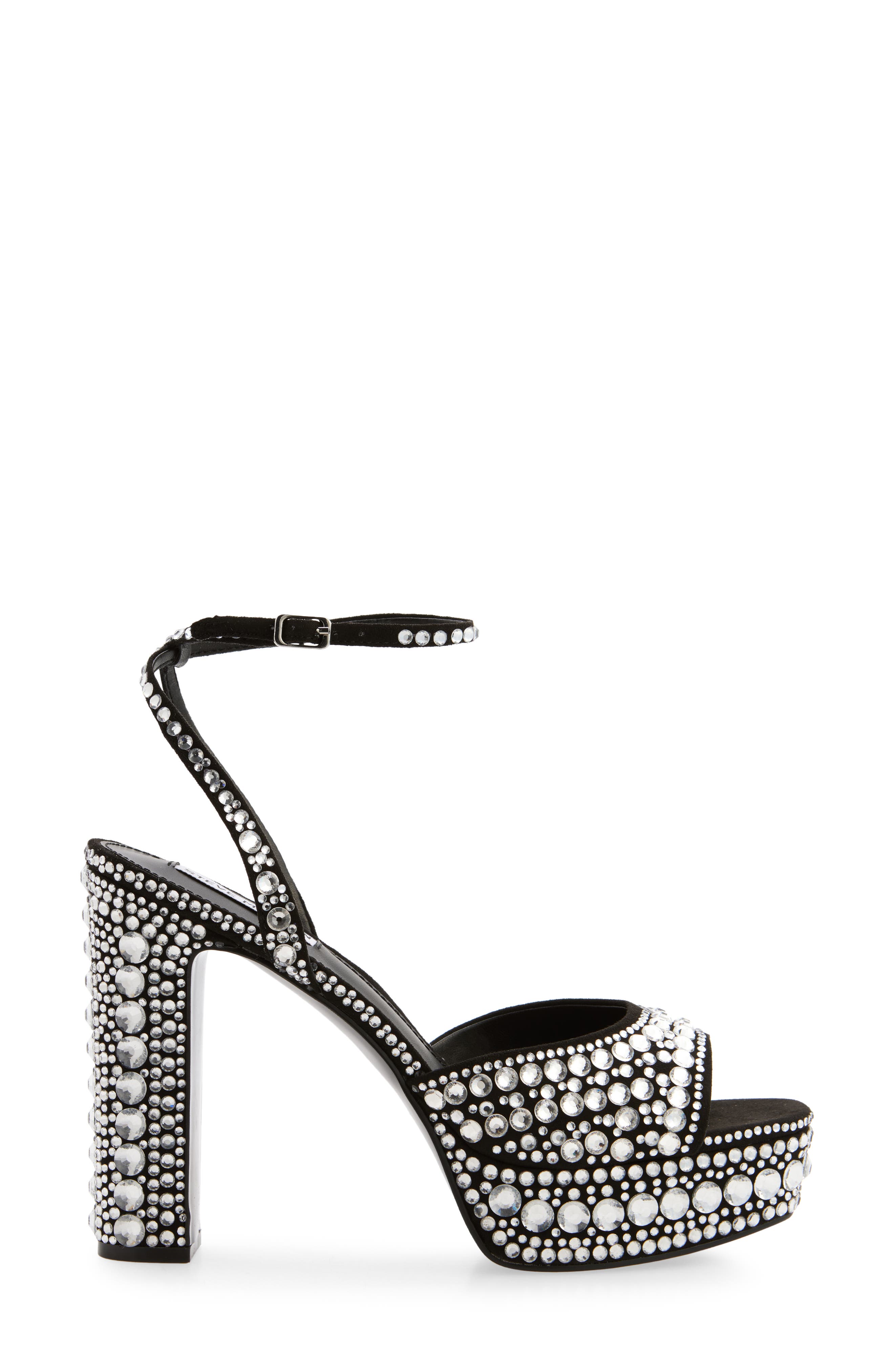 Steve Madden Assured Platform Ankle Strap Sandal, Alternate, color, 