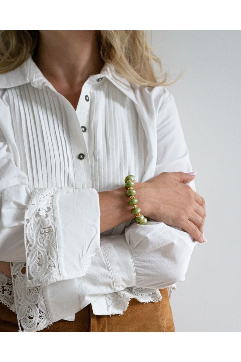 Mika Bracelet, Alternate, color, Lime Twist
