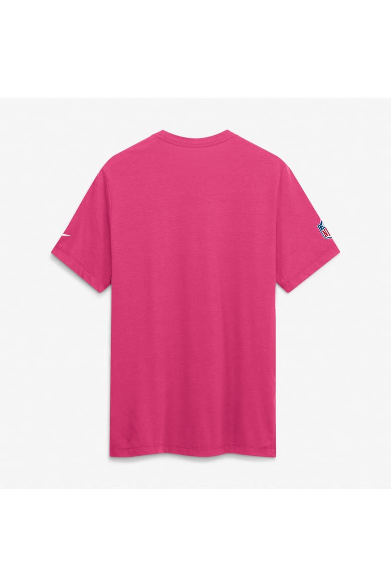 Men's Nike Pink Arizona Cardinals 2026 NFL Crucial Catch Tri-Blend Dri-FIT T-Shirt, Alternate, color, Pink