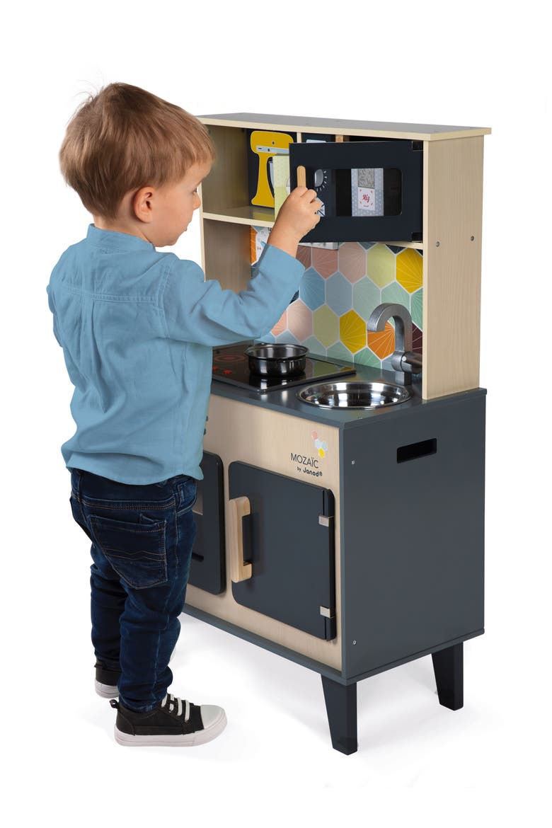 Mosaic Kitchen Playset, Alternate, color, GREY