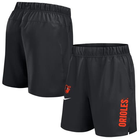 Men's Nike Black Baltimore Orioles Woven Victory Performance Shorts