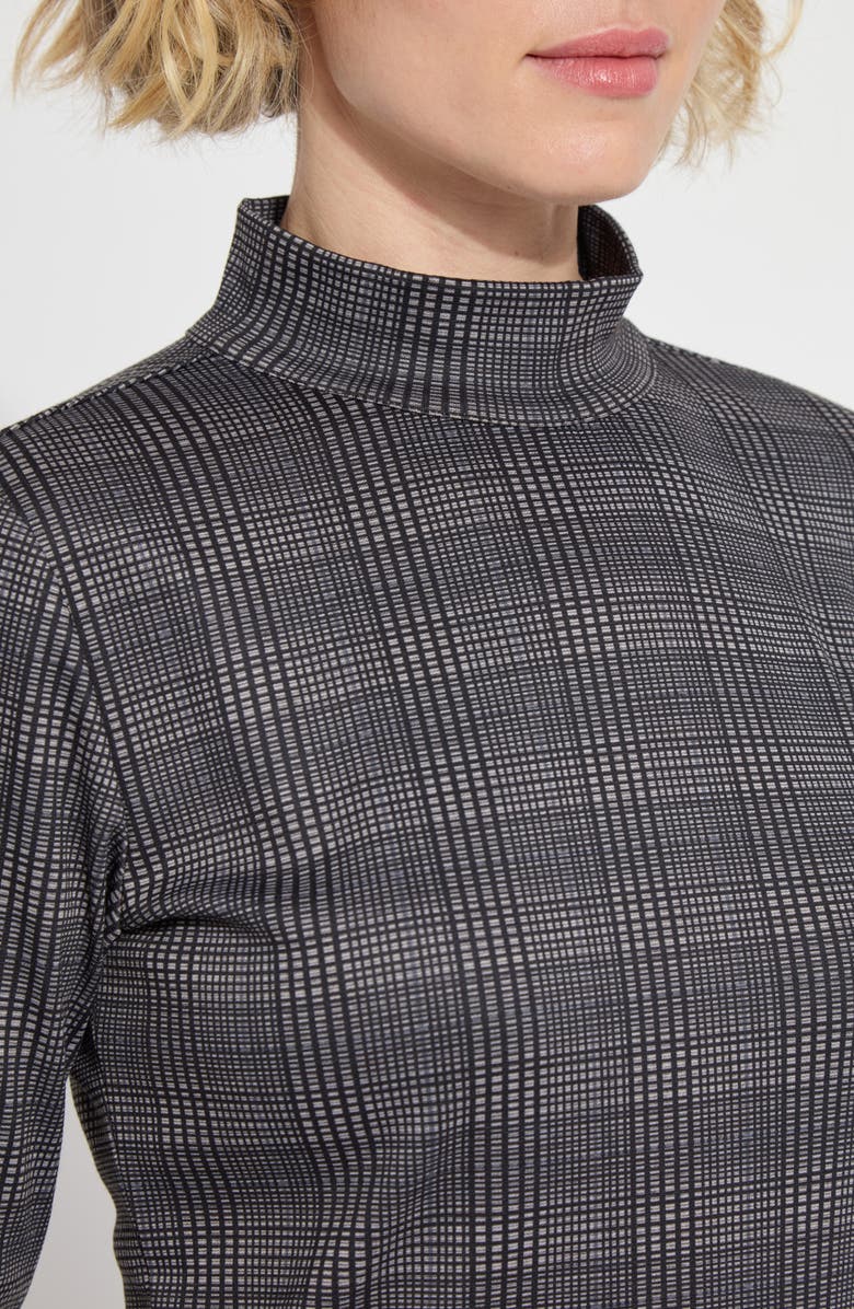 Lysse Lena Ponte Mock Neck Top, Alternate, color, 