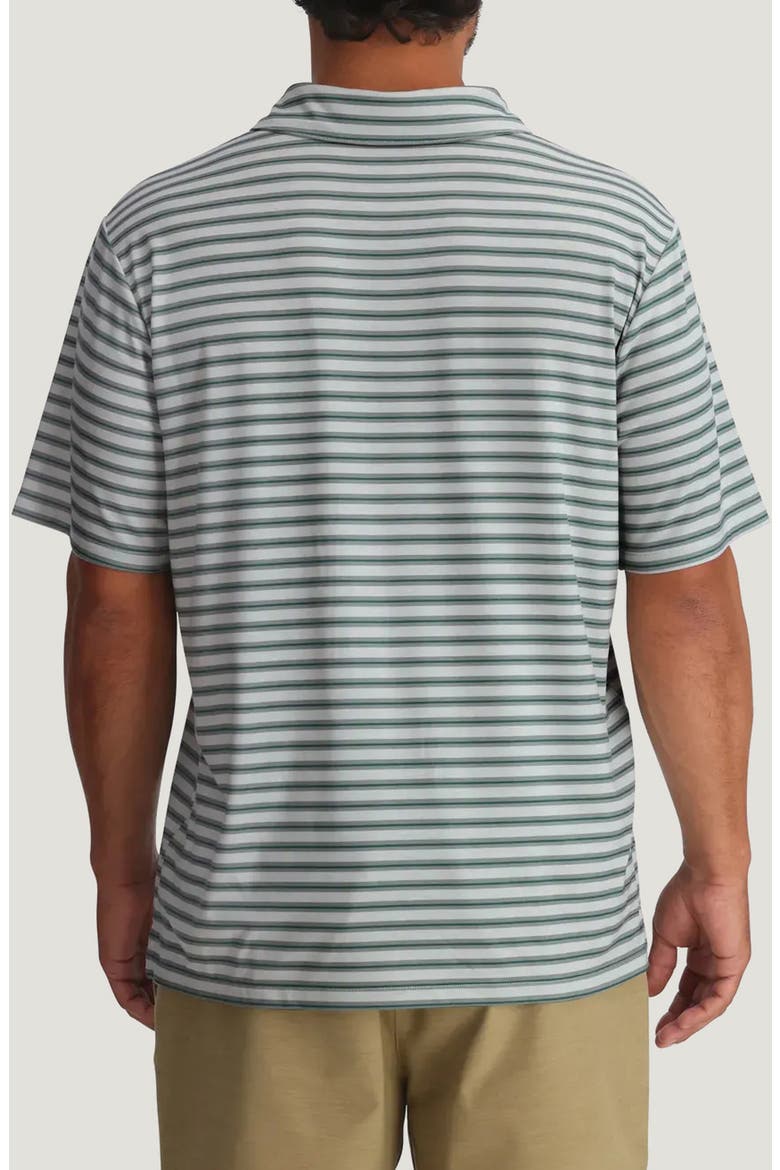 Elevate Polo, Alternate, color, SMOOTH SAILING STRIPE GREY