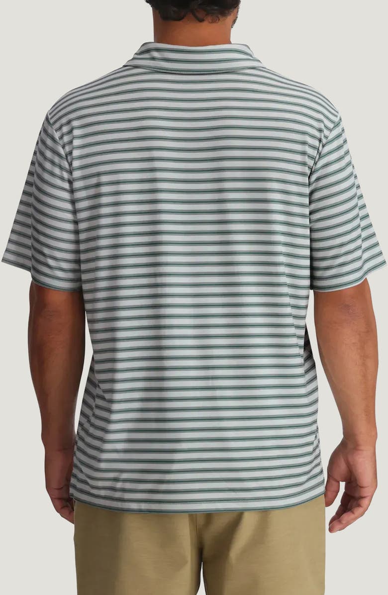 Free Fly Elevate Polo, Alternate, color, Smooth Sailing Stripe Grey