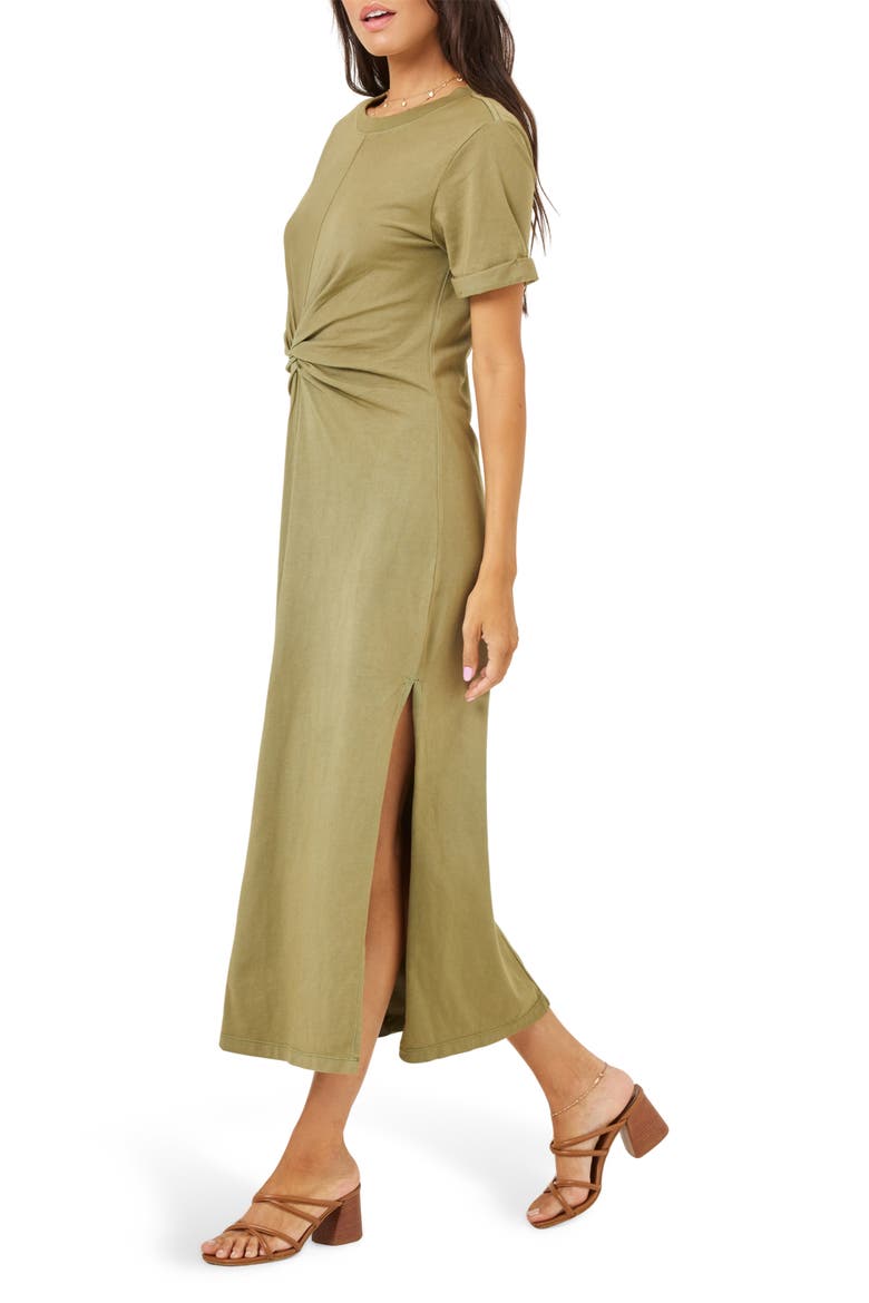 Drew Cover-Up Maxi Dress, Alternate, color, OLIVE BRANCH