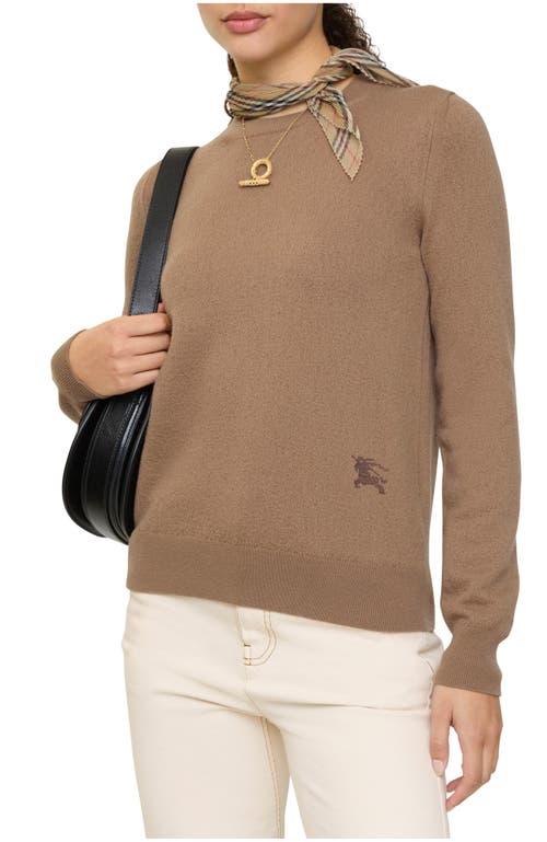 Burberry Wool Sweater In Brown