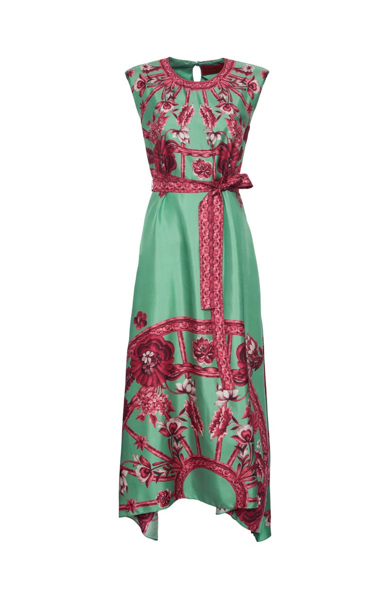 La DoubleJ San Carlo Dress, Alternate, color, Zodiac Placée Acquamarine