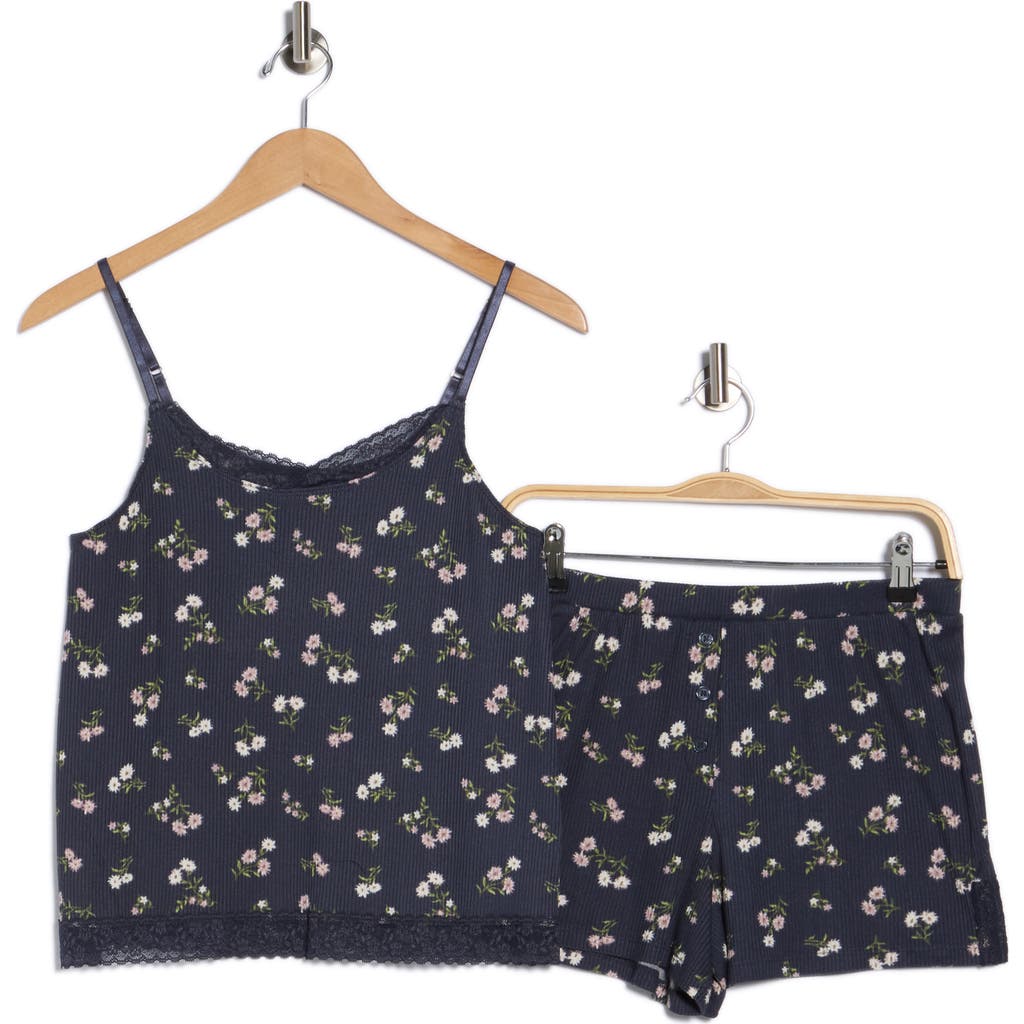 Jaclyn Lacy Short Pajamas In Blue