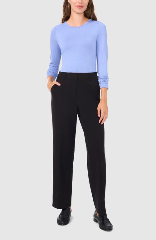 Halogen ® Crewneck Long Sleeve T-shirt In Blue Blossom