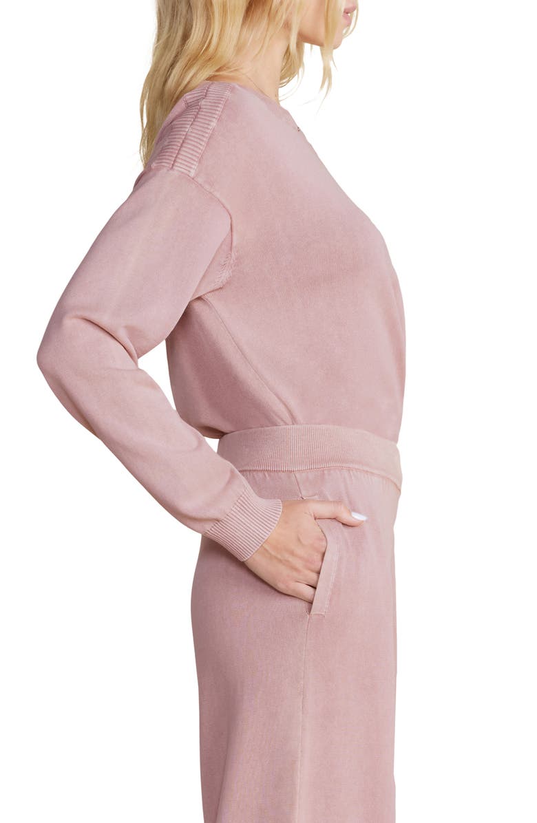 Barefoot Dreams<sup>®</sup> Sunbleached Boat Neck Top, Alternate, color, Teaberry