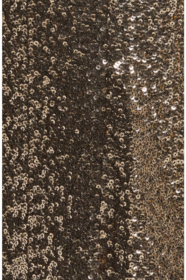 Classic Sequin Pencil Skirt, Alternate, color, ANTIQUE GOLD