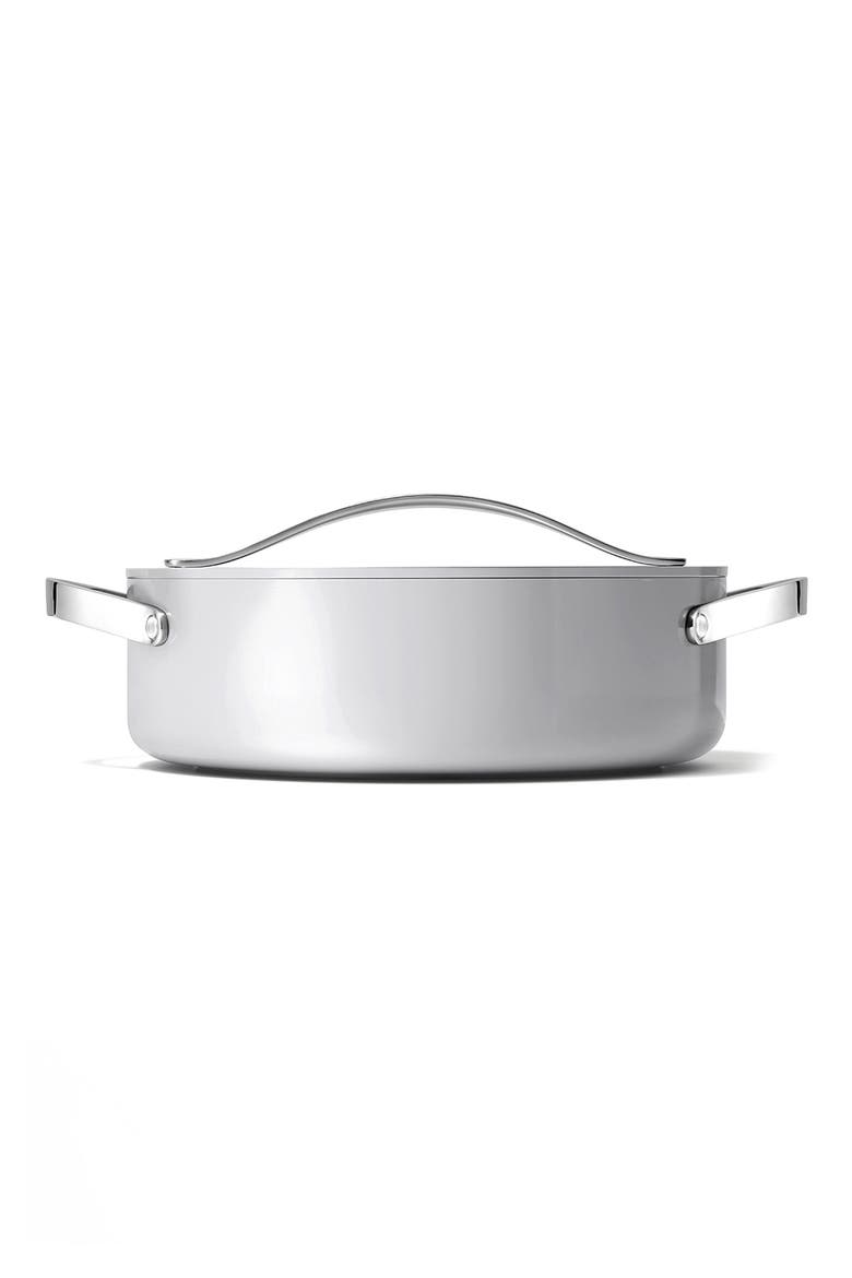 Nonstick Ceramic Rondeau Pan & Lid, Alternate, color, GRAY