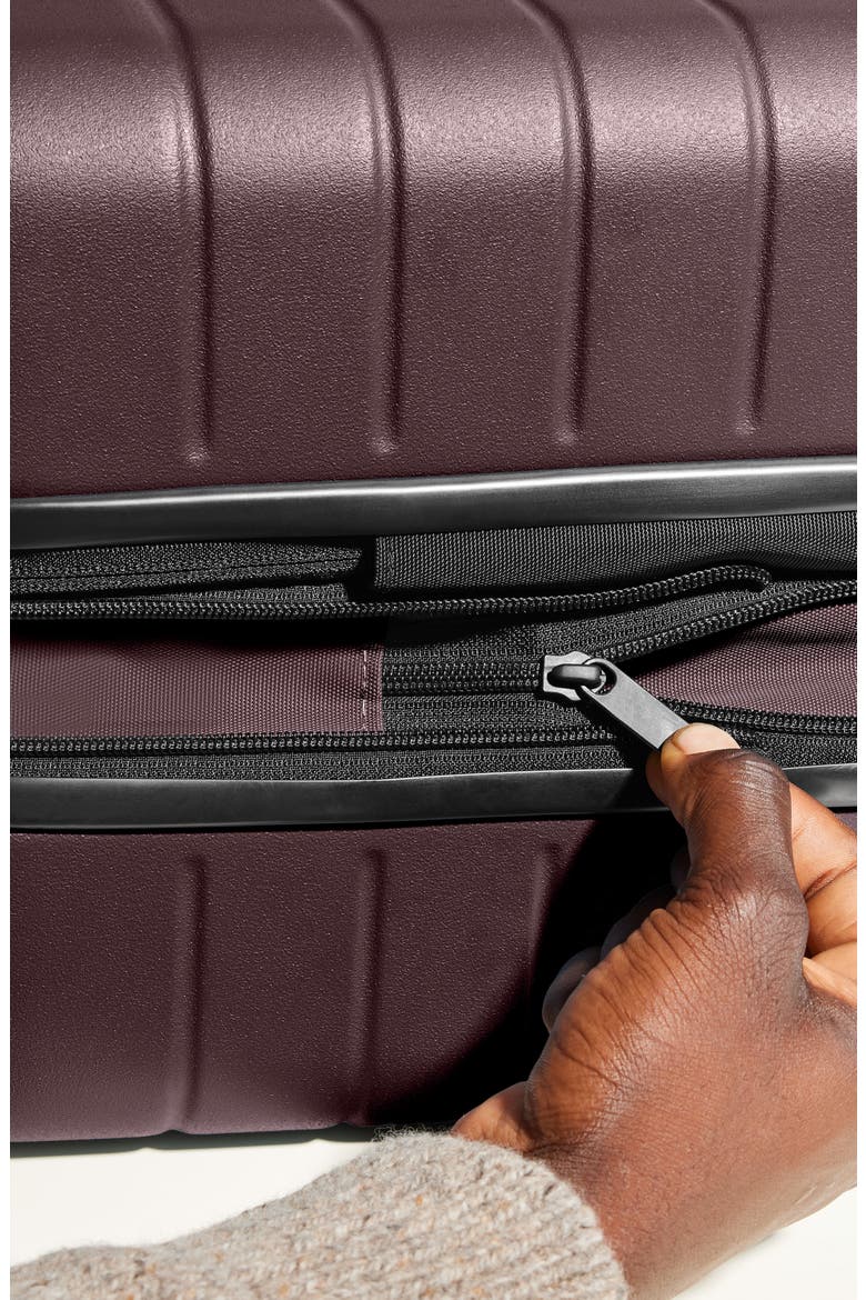 The Flex Carry-On Suitcase (Nordstrom Exclusive), Alternate, color, OXBLOOD RED