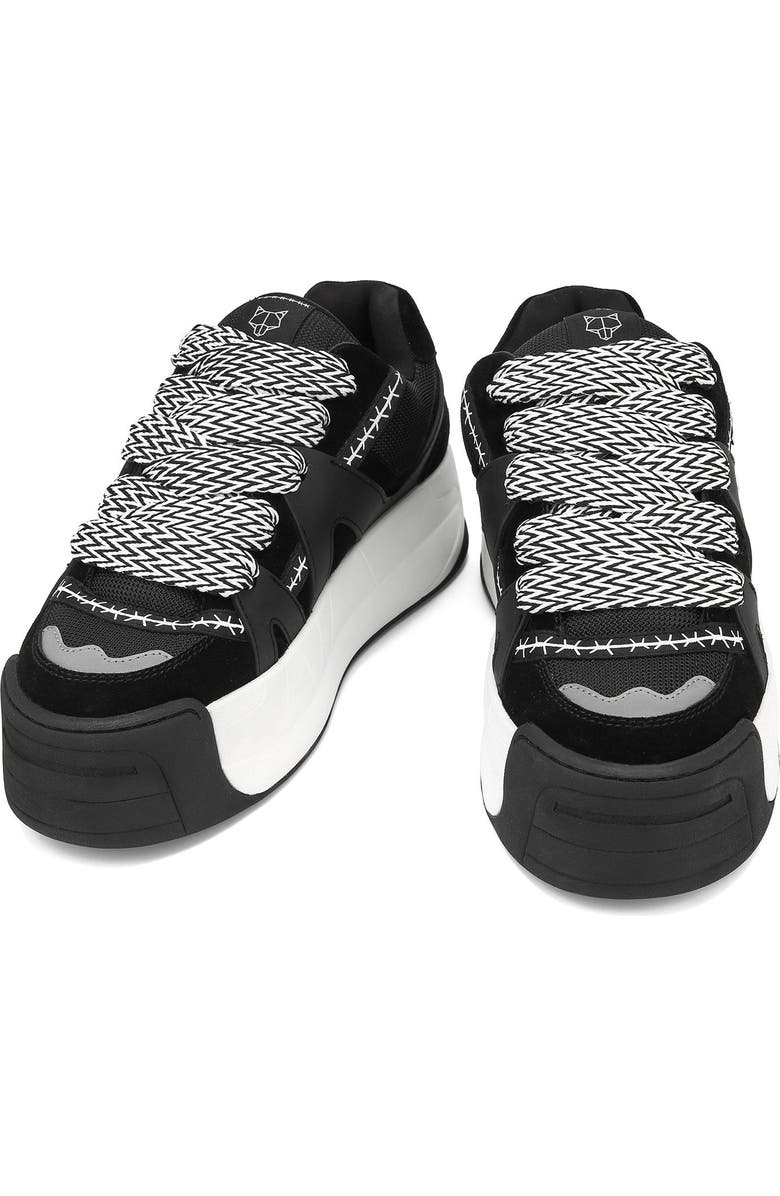 Naked Wolfe Slide Sneaker, Alternate, color, Black