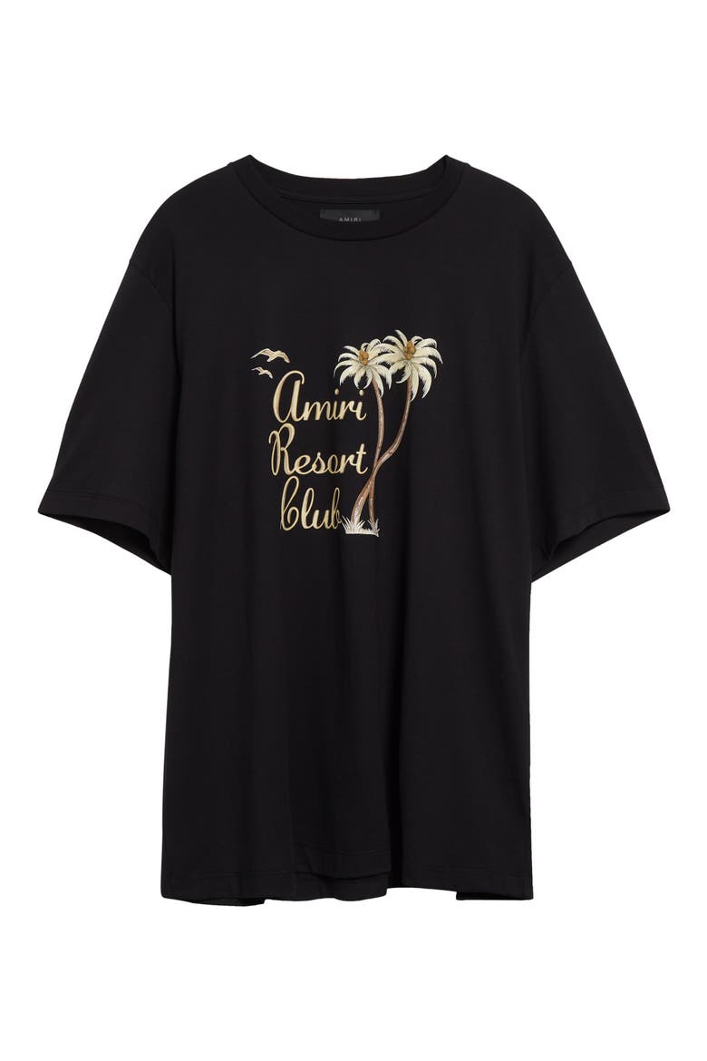 Resort Club Graphic T-Shirt, Main, color, BLACK