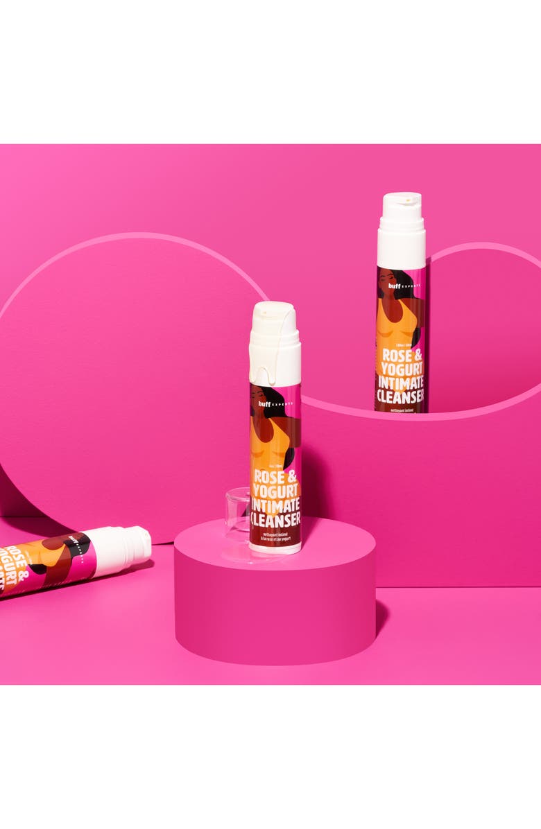 Buff Experts Rose & Yogurt Intimate Cleanser, Alternate, color, 