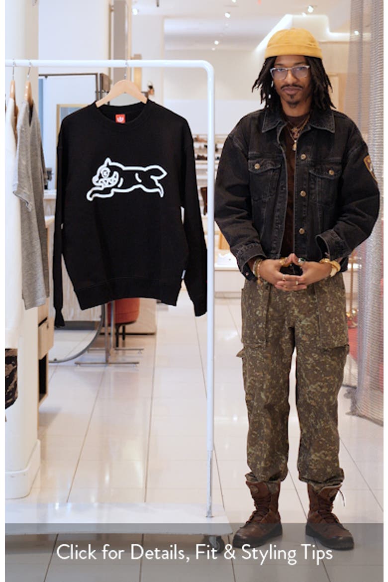 Raider Cotton French Terry Graphic Sweatshirt video