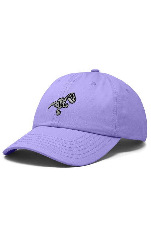 Dalix Fossil Embroidered Outdoor Hat In Lavender