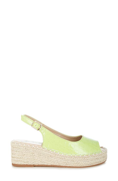 London Rag Yarael Espadrille Sandal In Green