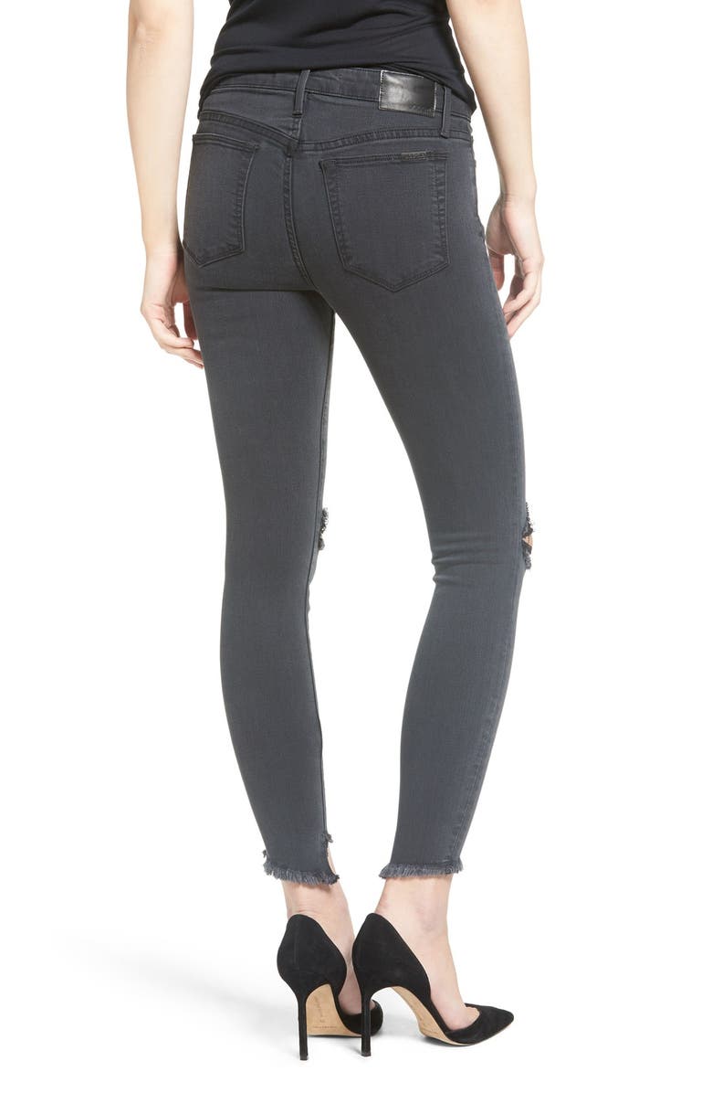 Joe's Blondie Ripped Ankle Skinny Jeans, Alternate, color,