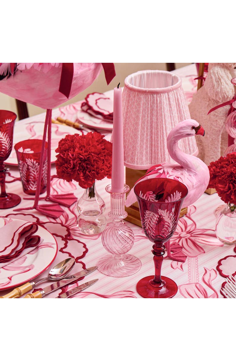 Mrs. Alice Pink Candles, Alternate, color, Pink