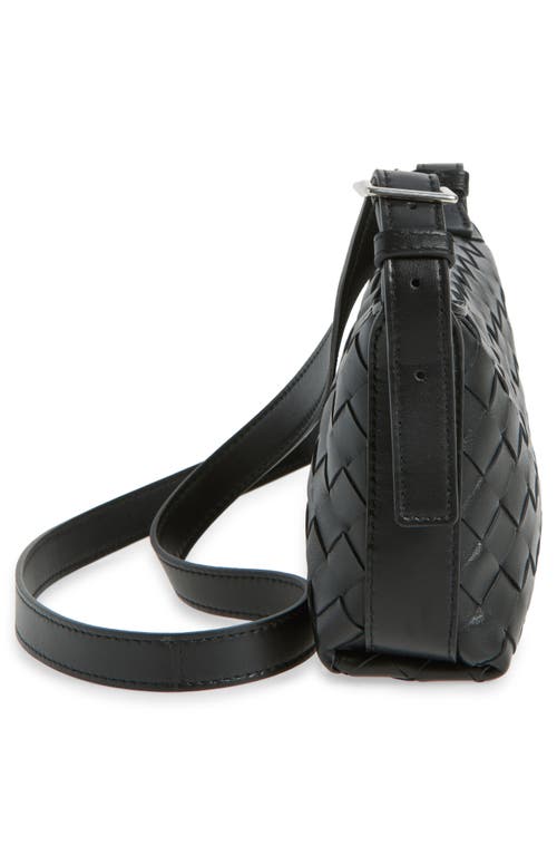 Bottega Veneta Traveler Avenue Intrecciato Leather Crossbody Bag In Multi