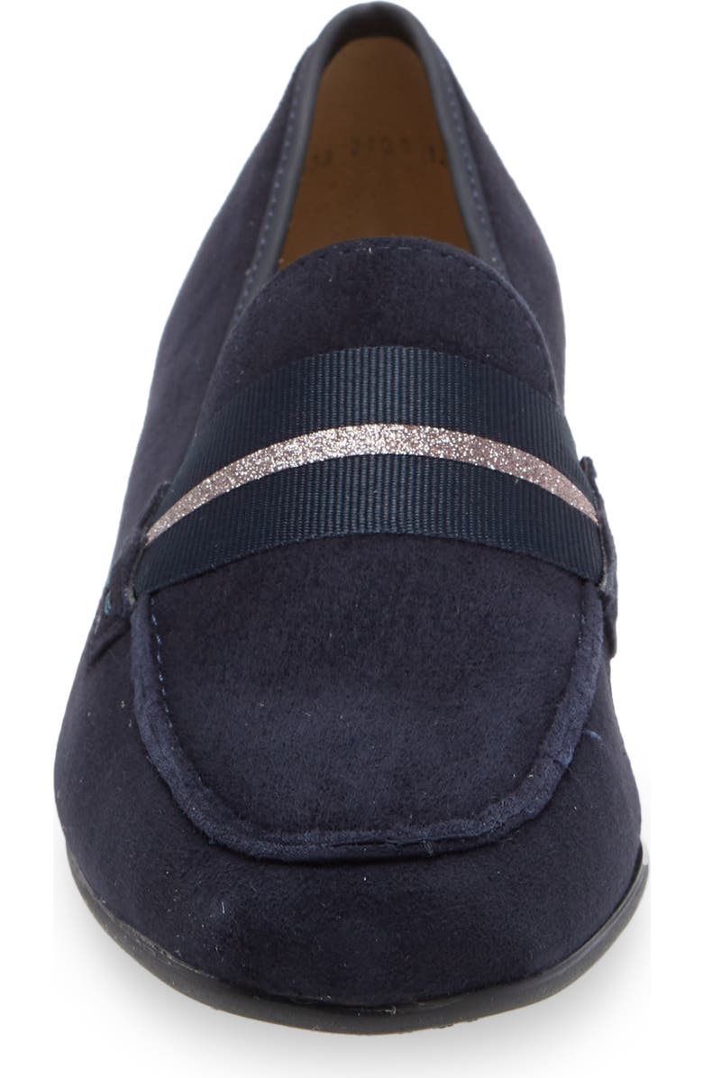 ara Kandy Loafer, Alternate, color, Blue Suede