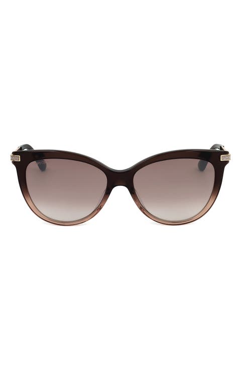 56mm Cat Eye Sunglasses