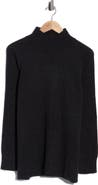 Eileen Fisher Organic Cotton & Recycled Cashmere Turtleneck Tunic Top