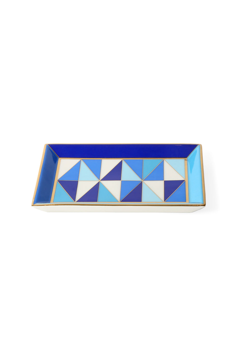 Sorrento Rectangle Tray, Alternate, color, Blue