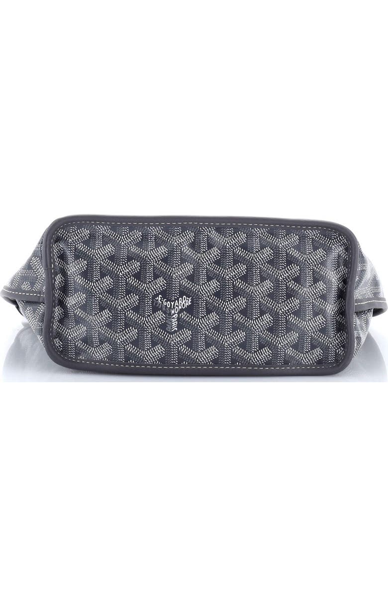 Pre-Owned Goyard Anjou Reversible Tote Coated Canvas Mini, Alternate, color, Gray