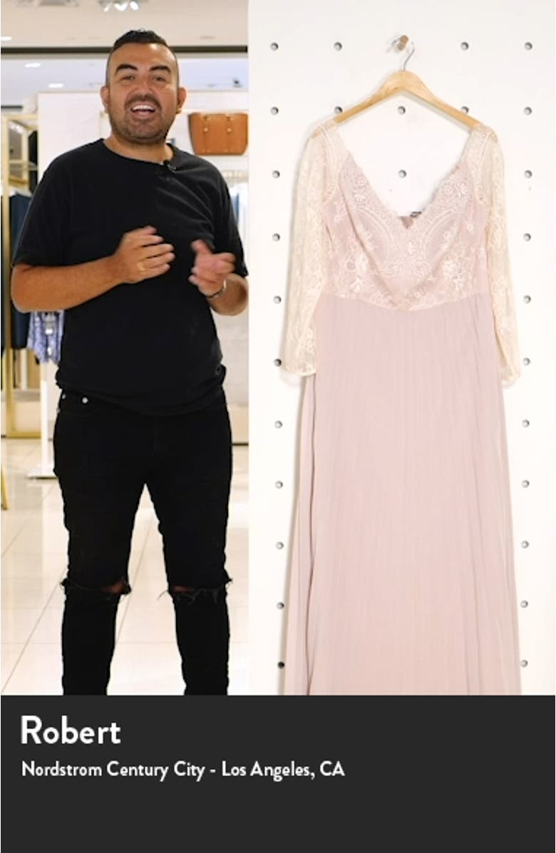 Long Sleeve Lace Dress, sales video thumbnail