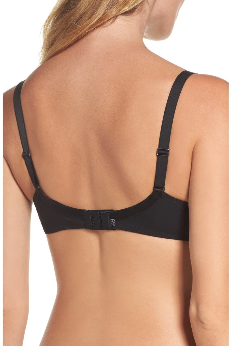 Andora 3D Molded Underwire Bra, Alternate, color, BLACK