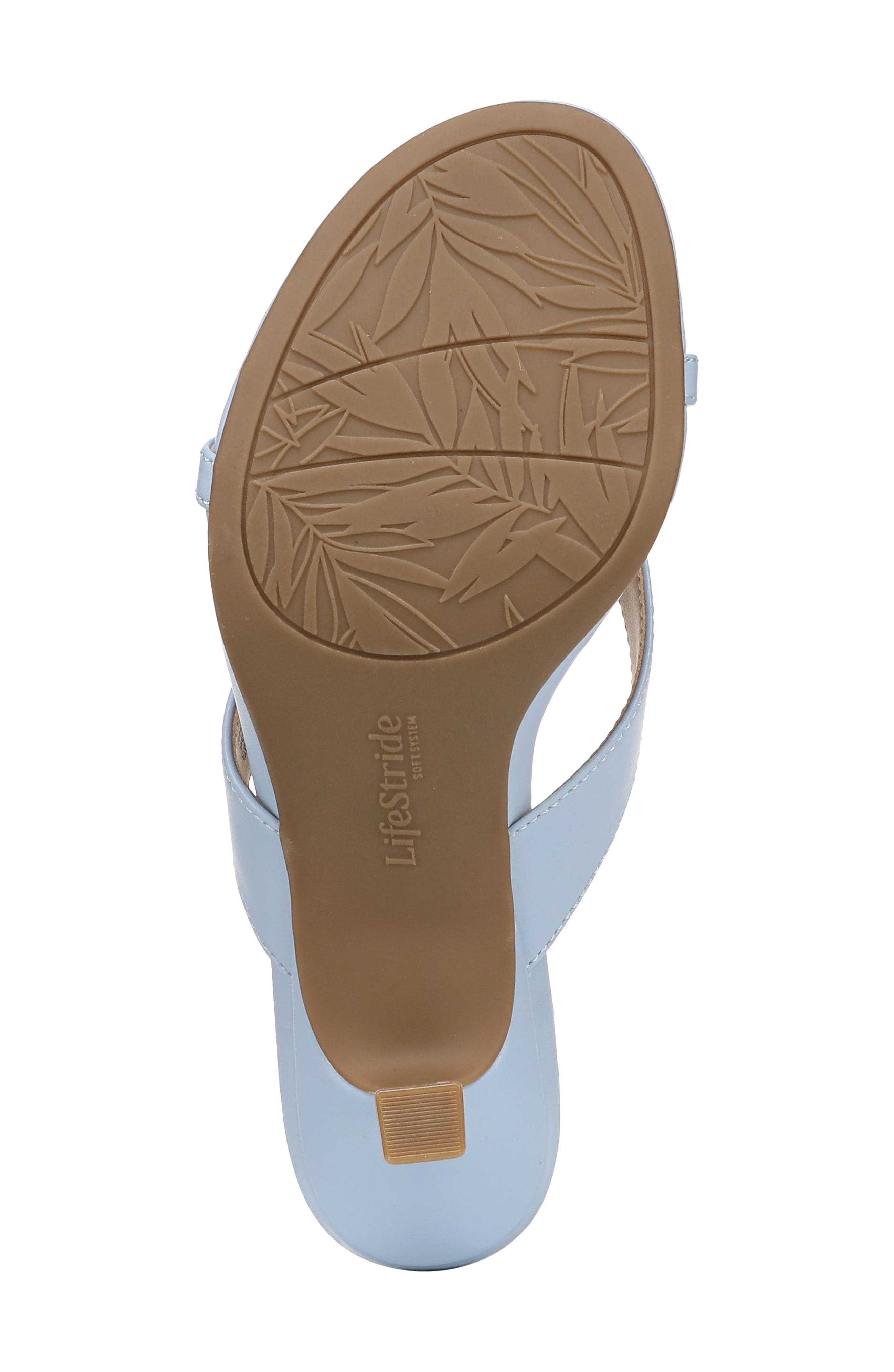 Navine Kitten Heel Flip Flop, Alternate, color, ICE BLUE
