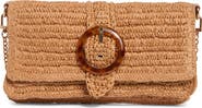 Sam Edelman Bailee Woven Raffia Clutch