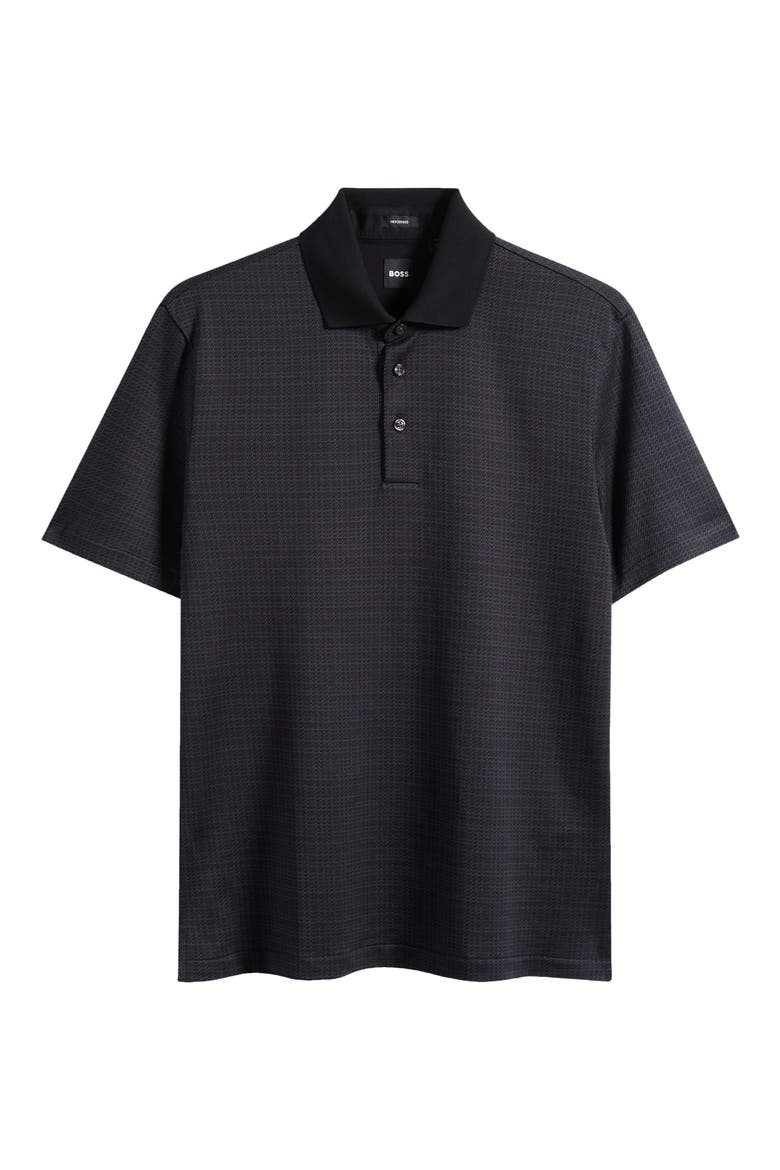 H-Parris Polo, Alternate, color, BLACK