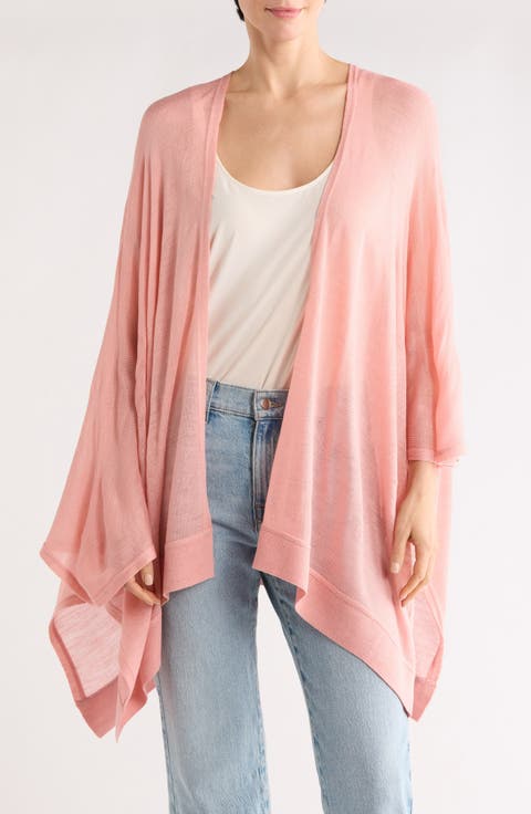 Lightweight Open Knit Topper