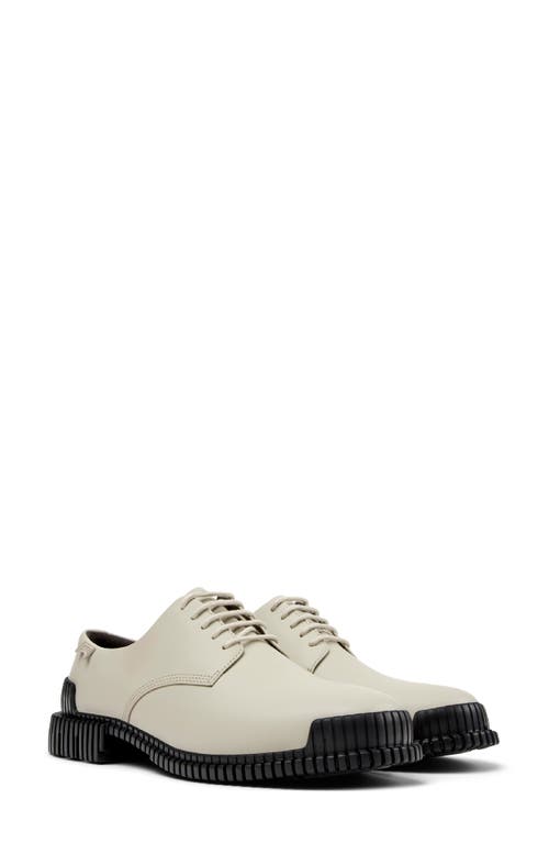 Camper Pix Lace-up Rubber-sole Shoes In Neutral