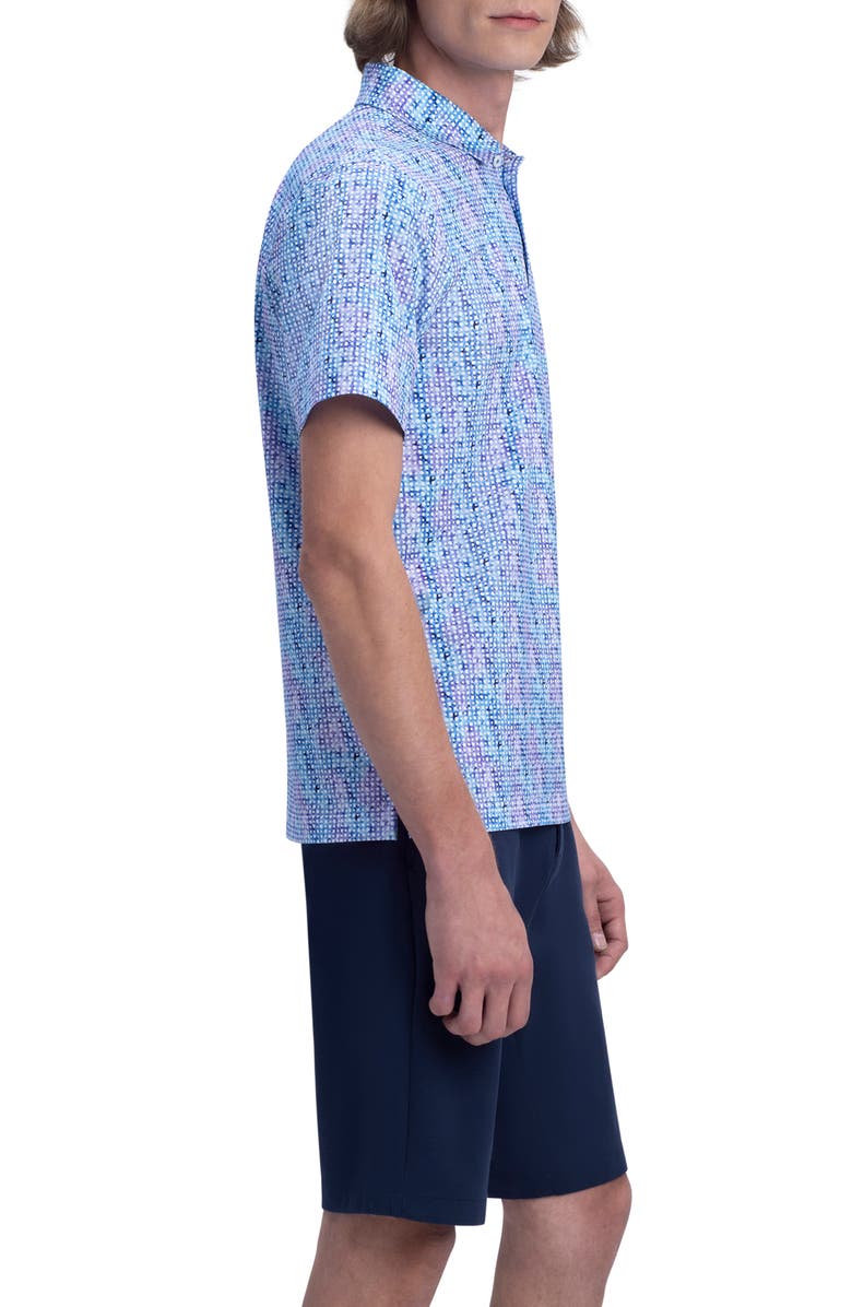 Bugatchi OoohCotton<sup>®</sup> Dot Tech Polo, Alternate, color, 