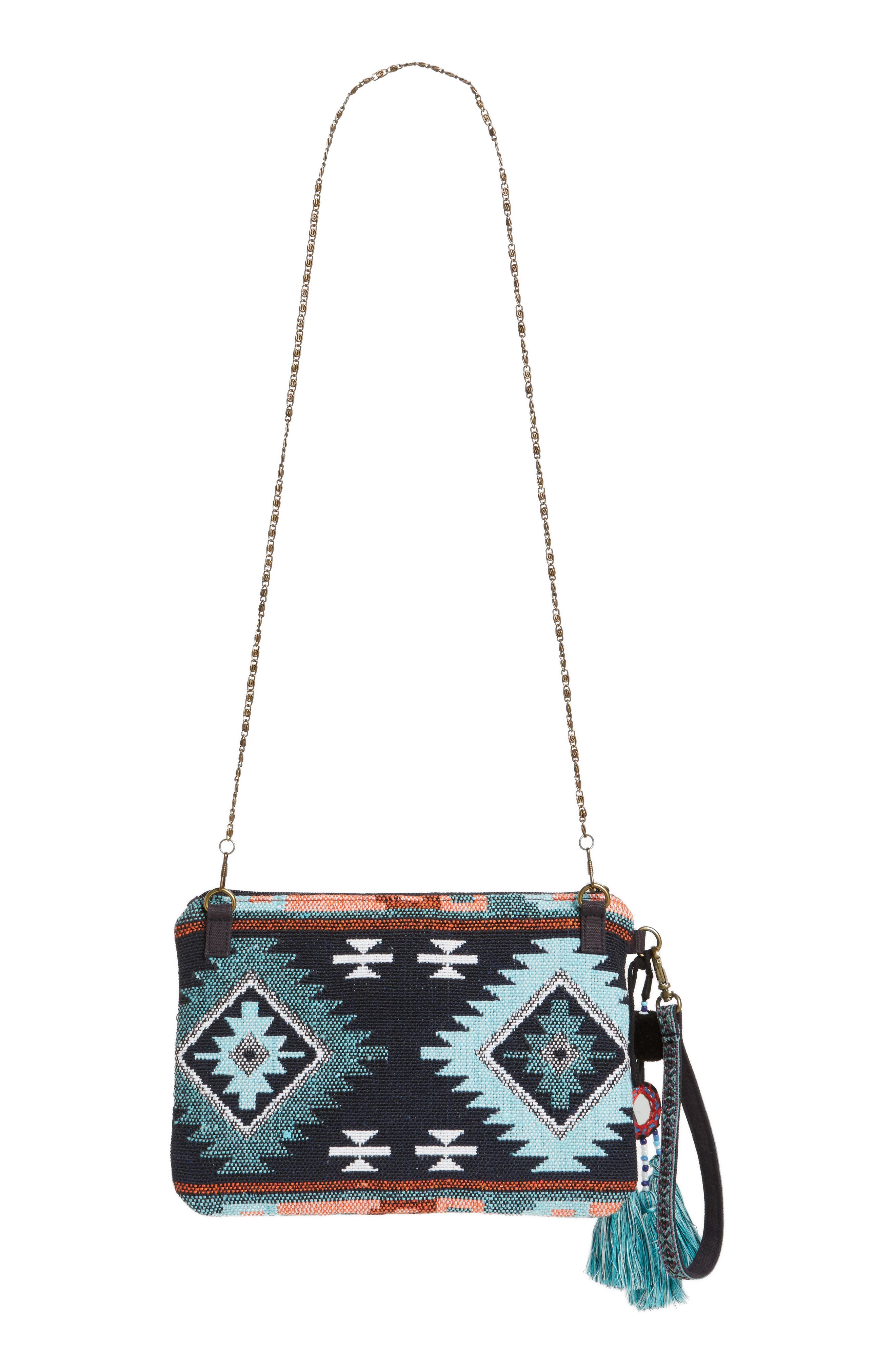 STEVEN by Steve Madden Jeffie Beaded Clutch, Alternate, color, 