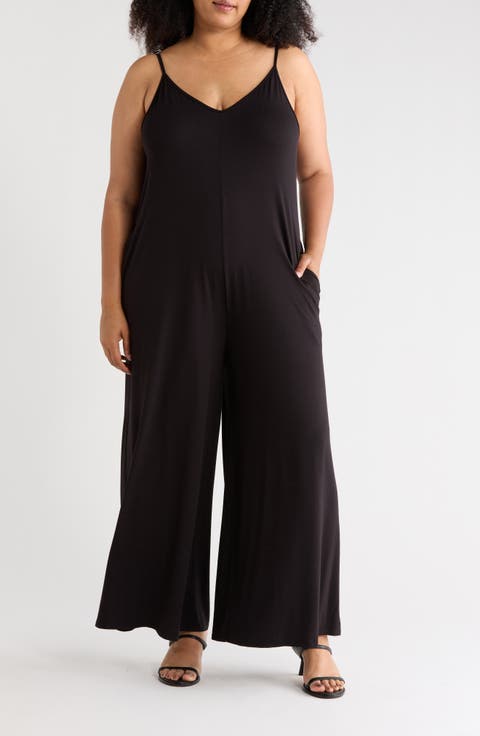 Strappy Wide Leg Jumpsuit