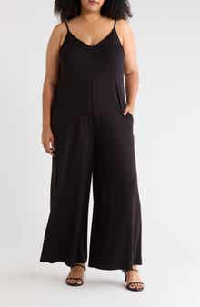 Strappy Wide Leg Jumpsuit
